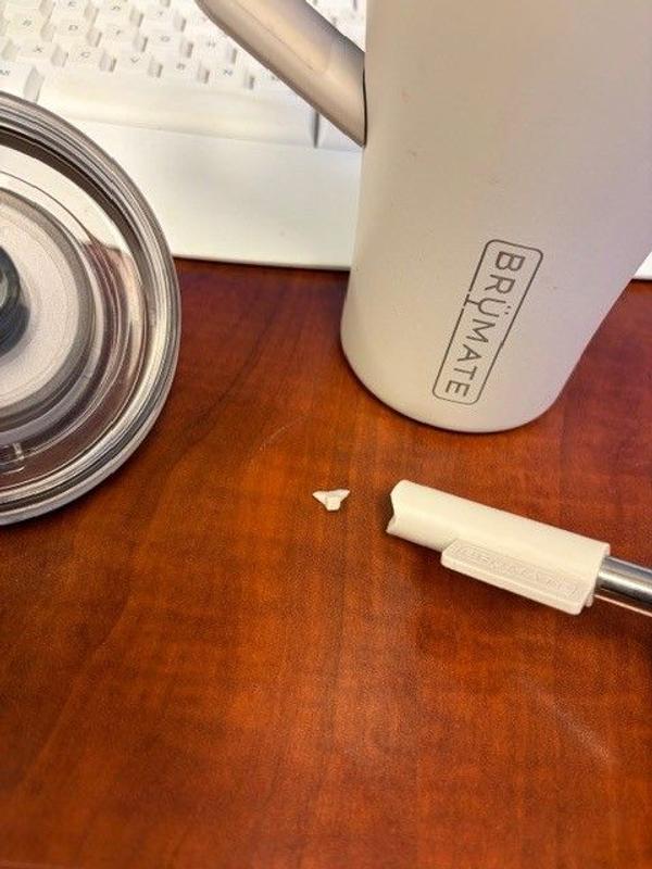 Photo submitted with review of product