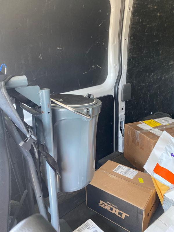 Photo submitted with review of product