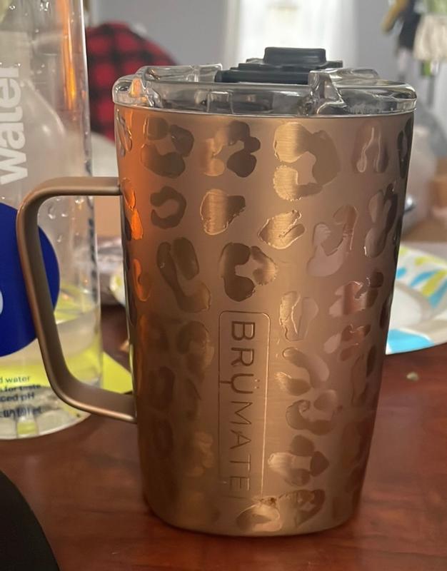 BruMate Toddy 16 oz Insulated Coffee Mug Olive GREEN Spill Proof