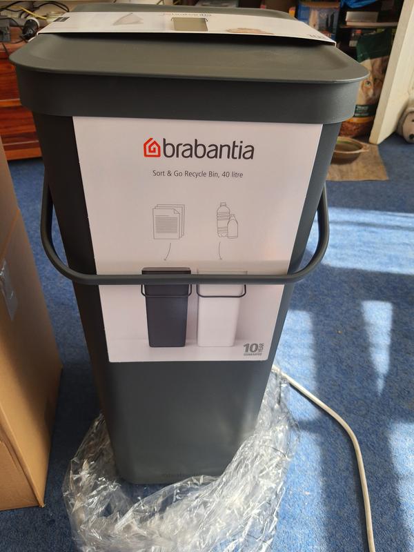 Brabantia Sort & Go Recycling Bins  Recycling bins kitchen, Recycle trash, Recycling  bins