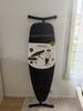 BRABANTIA STRIJKPLANK EN STOOMBORD D -2 IN 1 - GESCHIKT VOOR STRIJKEN EN STOMEN - 135 x 45 CM - DENIM BLACK