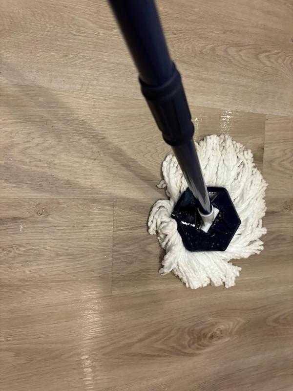 Mop in use
