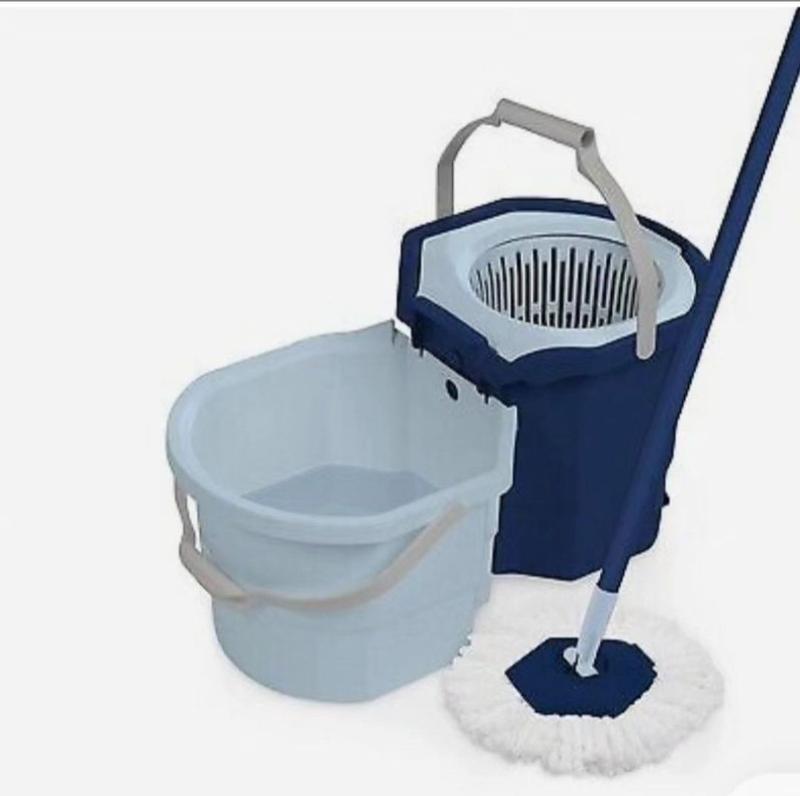 Vileda Spino Ultra Cleaning Mop Bucket Cleaning Kit Wash Floor Microfiber  Cloth Wet Dry Hands Tightening to Release the Mat