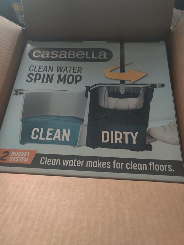 Introducing the Casabella Clean Water Spin Mop