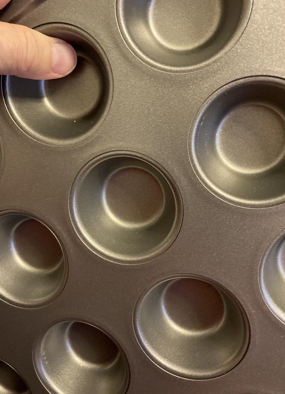 GoodCook BestBake Nonstick Textured Carbon Steel Muffin Pan, 12cp