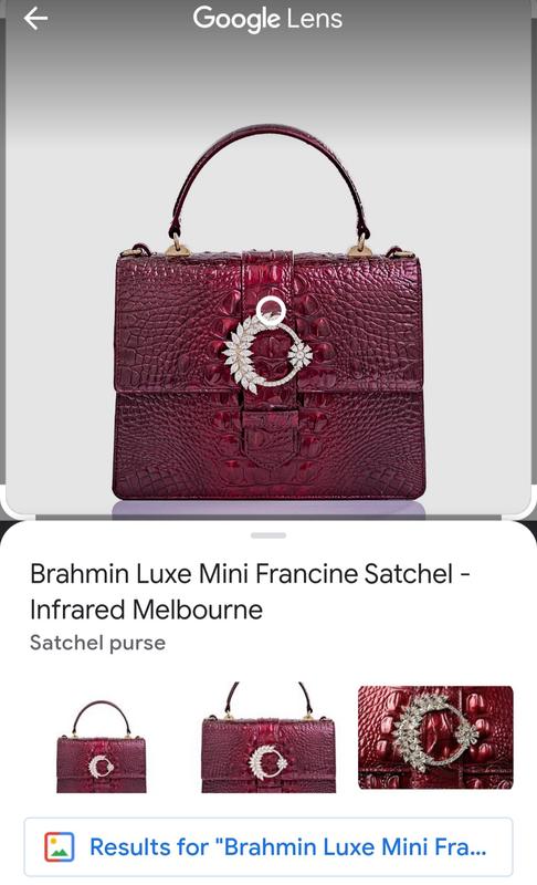 Brahmin Luxe Mini Francine Satchel Macy s