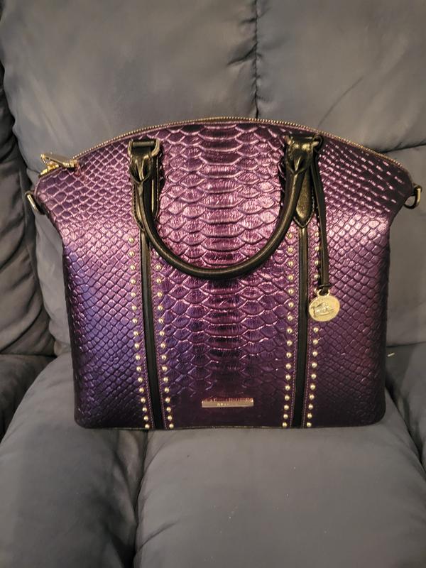 Brahmin Small Caroline Altair Leather Satchel Macy's