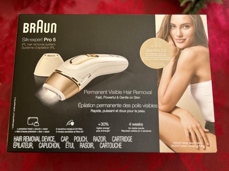 Braun Silk-expert Pro 5 PL5154 IPL Hair Removal Free Gifts
