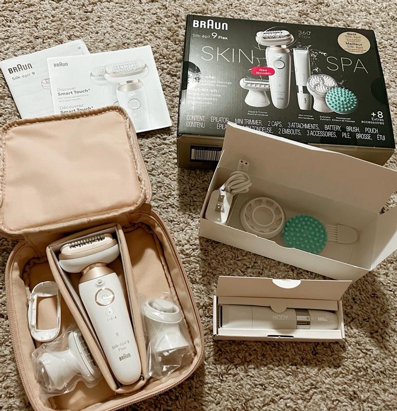 Silk-épil 9 Flex SkinSpa 9-481 3D Epilator Wet & Dry | Braun US