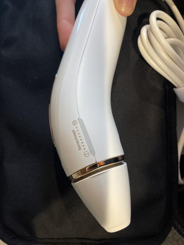 Braun IPL Silk·expert Pro 5 PL5347 Latest Generation IPL for Women and Men,  At-Home Hair Removal System, White and Gold, with Wide Head and Two