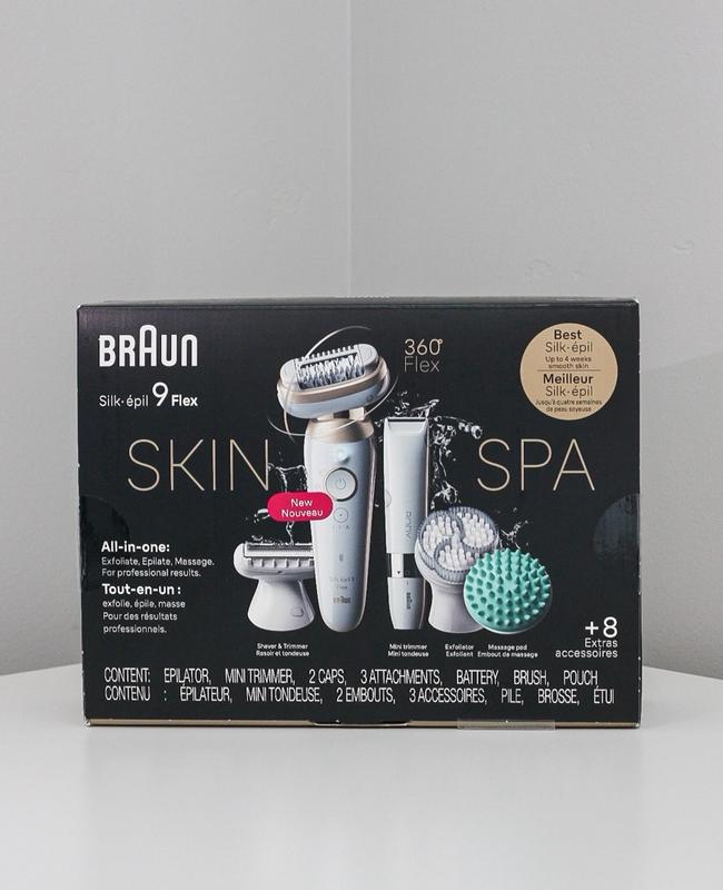 Braun Silk-épil 9 Flex Cordless Epilator - store Gold/White OPEN BOX