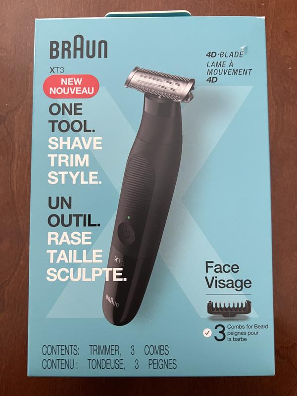 Handvest variabel vaas Braun Series XT3 - Beard Trimmer, Shaver, Electric Razor for Men,  Manscaping Kit, Durable Blade, XT3000 | Meijer