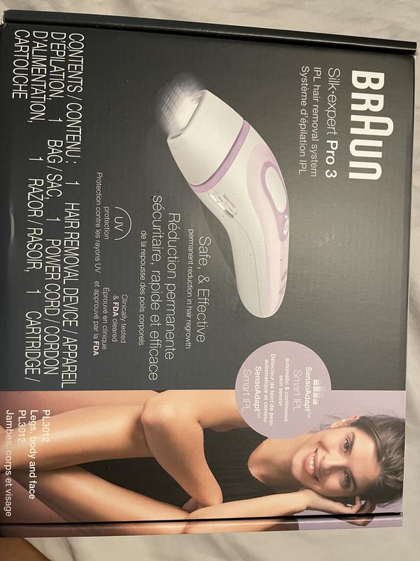Braun Silk Expert Pro 3 Dry IPL Hair Removal System (PL3111