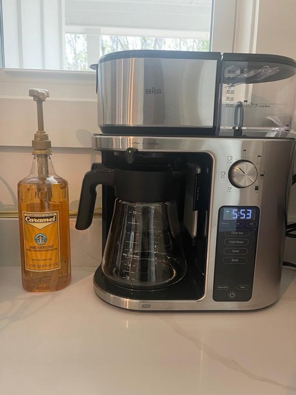 Braun MultiServe Plus 10-Cup Drip Coffee Maker with Cold Brew + Reviews |  Crate & Barrel
