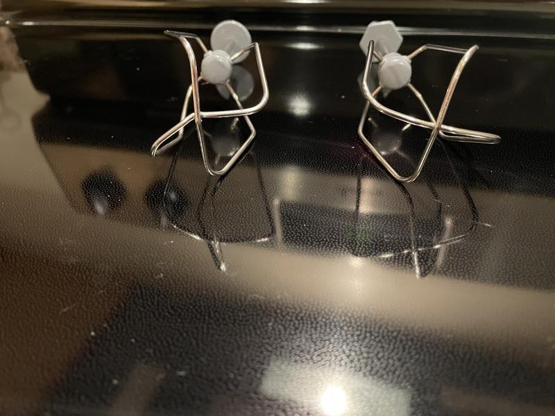 Bend whisk on the left and the one on the right is ok