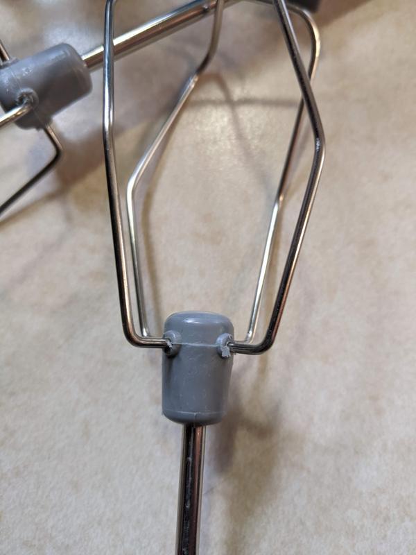 Loose plastic around metal connections