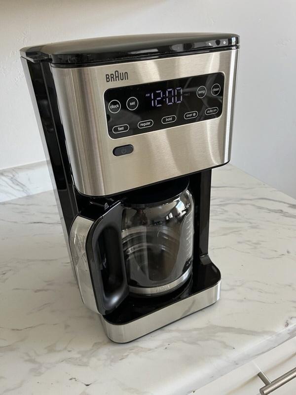 Braun KF5650BK PureFlavor 14- Cup Black and Stainless Steel