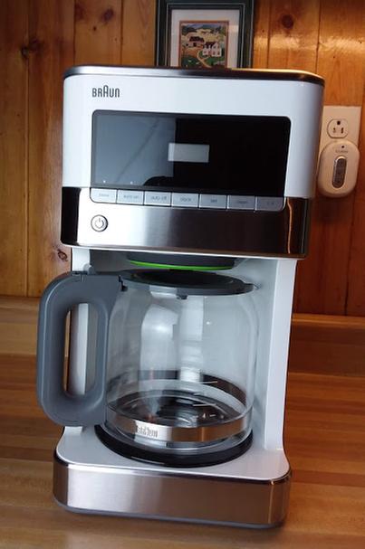 Braun Brew Sense KF6050WH drip coffee maker review 2021