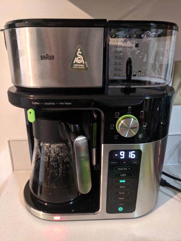 DETAILED REVIEW Braun MultiServe Coffee Maker KF9150BK How To Make Coffee  SCA Certified Home Brewer 