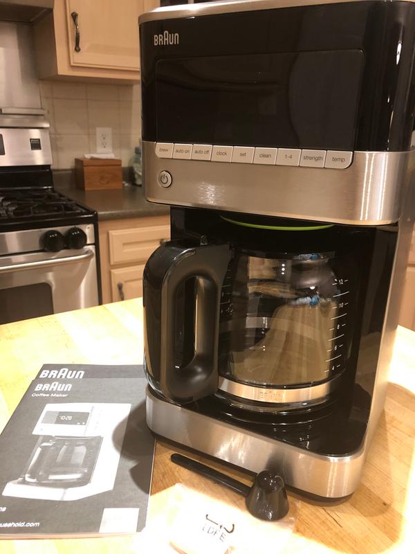 Braun BrewSense Stainless Steel Coffee Maker - KF7150BK