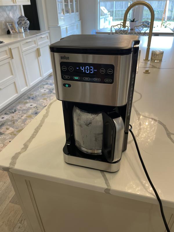 Braun OptiBrew 14 Cup Quick Drip Coffee Maker KF5350BK