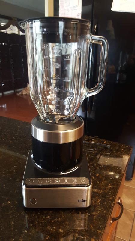 Braun PureMix Power Countertop Blender with Glass Blending Pitcher -  Stainless Steel/Black, 1 ct - Fry's Food Stores