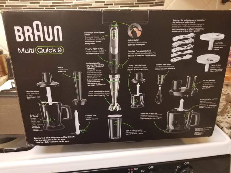 Braun MultiQuick 9 Hand Blender MQ 9097X