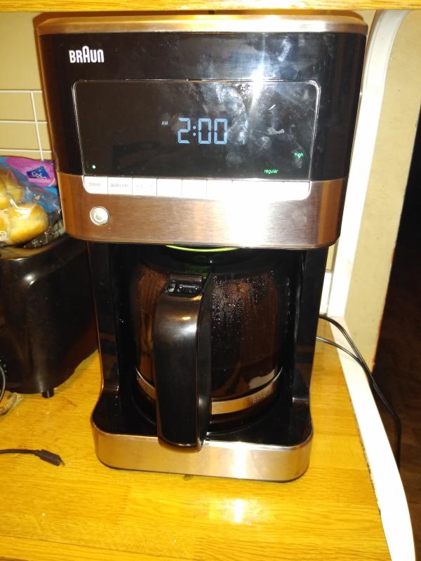 Braun BrewSense KF7150BK Coffee Maker