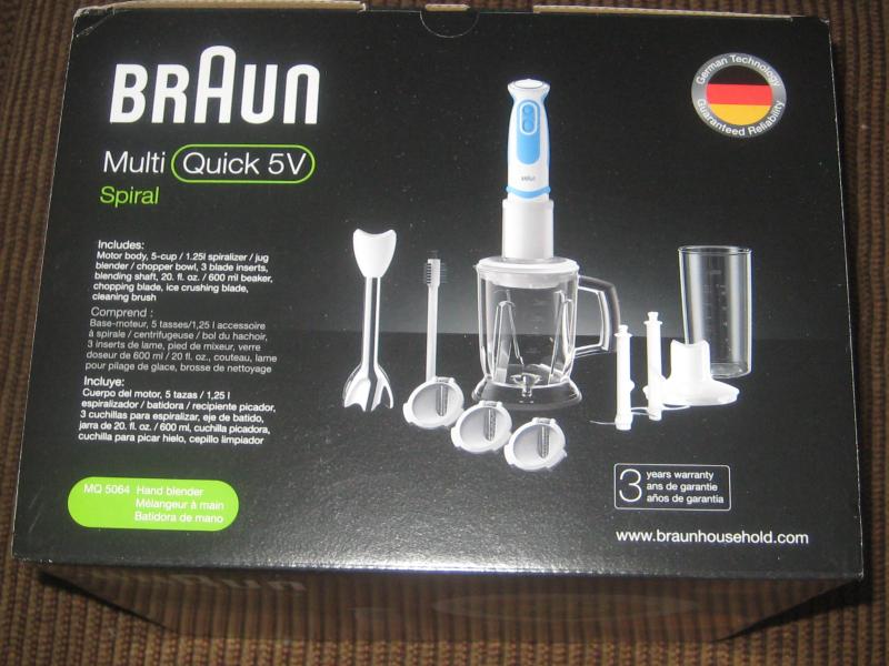 Braun 9-Piece MultiQuick Spiralizer and Hand Blender Set 