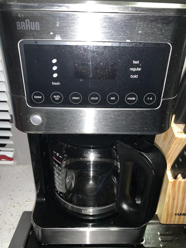 Braun BrewSense KF7150BK Coffee Maker