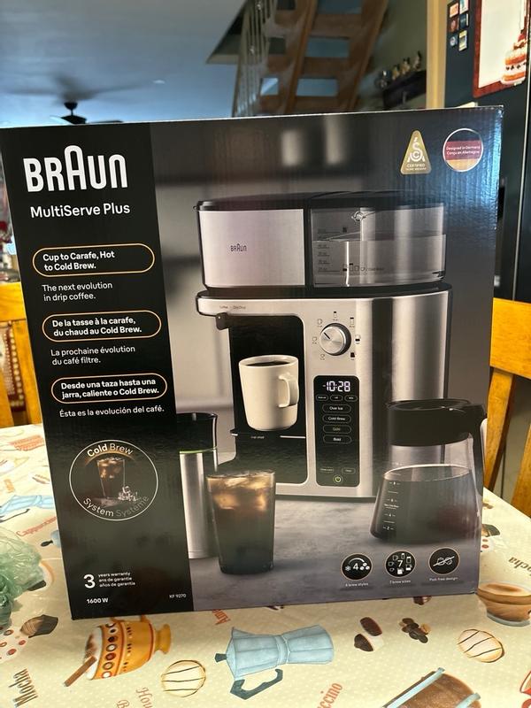 Braun single best sale serve coffee maker