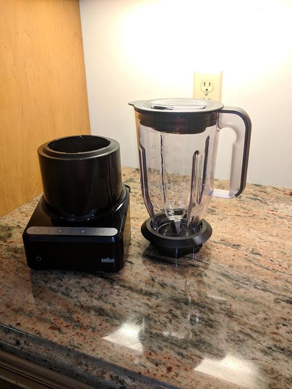 Braun PureMix Power Countertop Blender with Glass Blending Pitcher -  Stainless Steel/Black, 1 ct - Fry's Food Stores