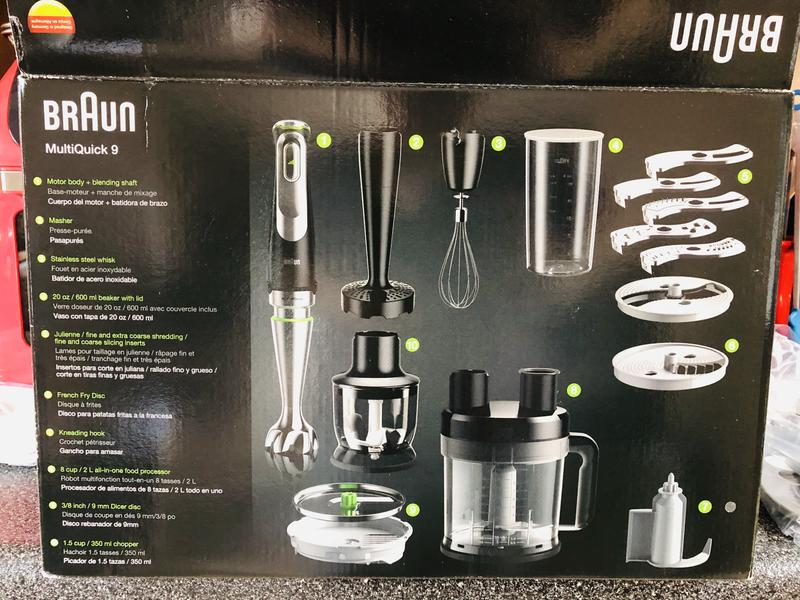 Braun Multiquick 9 Hand Blender + Reviews