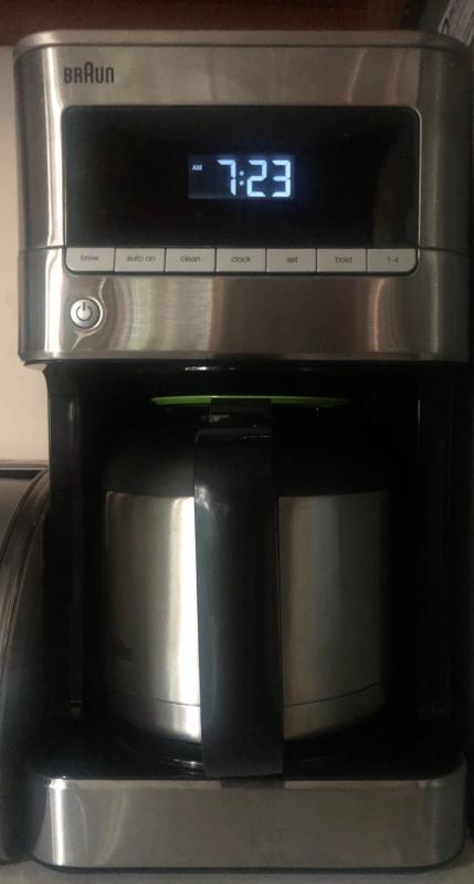 Braun BrewSense KF7150BK Coffee Maker