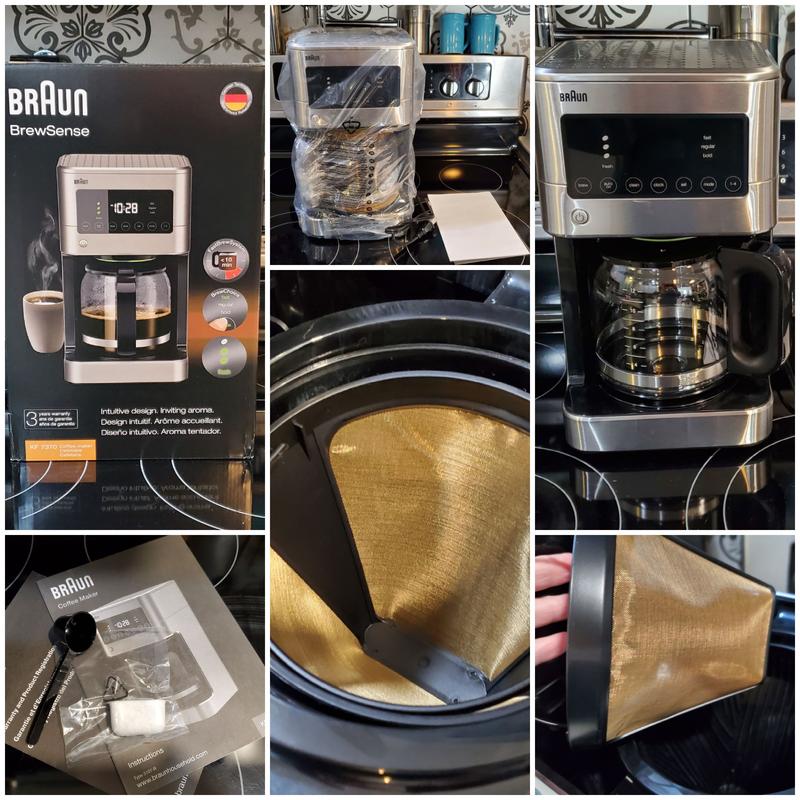 Braun BrewSense KF7150BK Coffee Maker