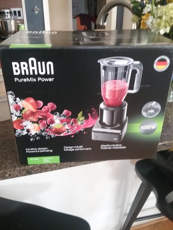Braun PureMix Power Blender with Plastic Jug - JB7200 - 1000