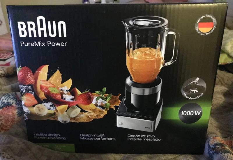 パワーブレンダー Braun PureMix Power Blender with Thermal Resistant Glass Jug