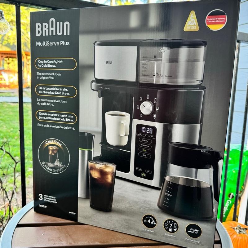 MultiServe Coffee Machine Braun