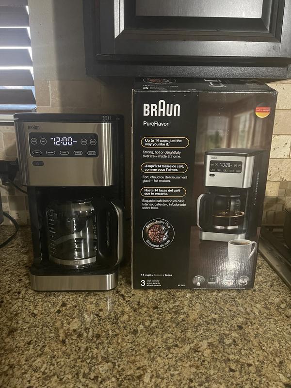 Braun PureFlavor and FastBrew Coffee Maker Black KF5650BK - Best Buy