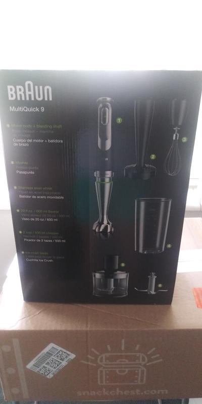 Best Buy: Braun MultiQuick Hand Blender with ActivePowerDrive Technology  and 700W motor that results in up to 40% faster performance. Stainless  Steel/Black MQ9137XI