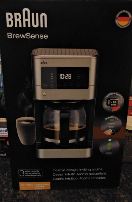 Braun Brew Sense KF7170SI Programmable Coffee Maker 
