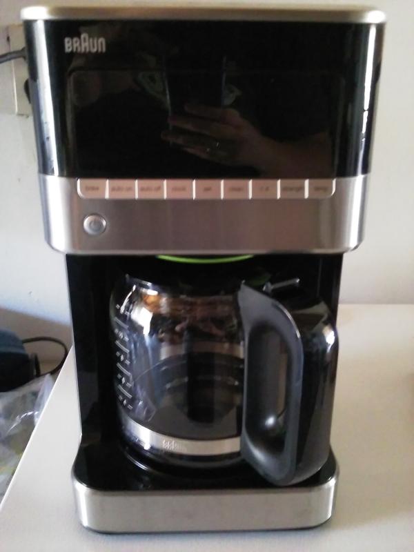 Braun Brew Sense KF7170SI Programmable Coffee Maker 