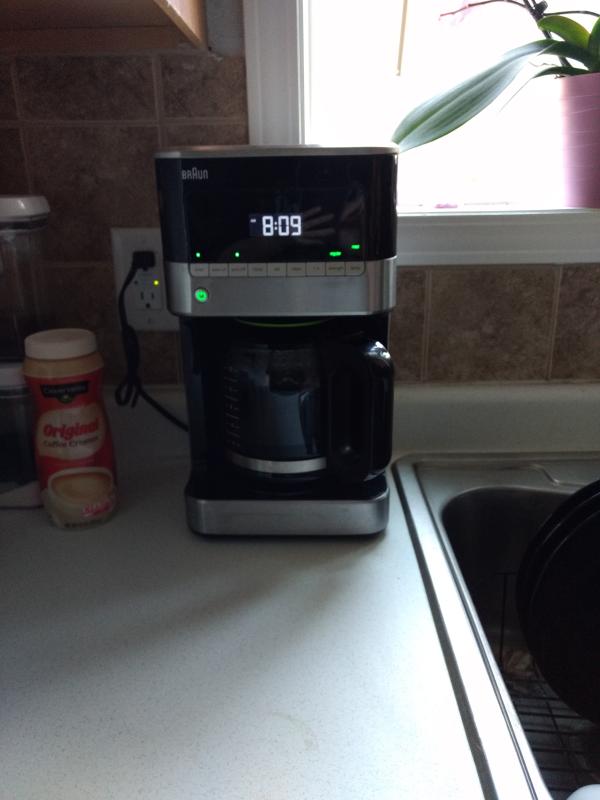 Braun BrewSense KF7150BK Coffee Maker