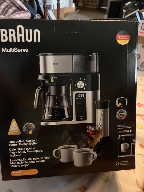 Braun MultiServe 10-Cup SCA Stainless Steel Coffee Maker w/Water Spout -  9426535