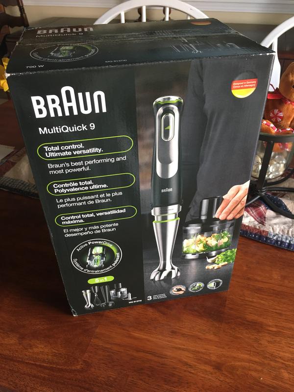 BRAUN MQ9137XI MultiQuick 9 Hand Blender User Manual