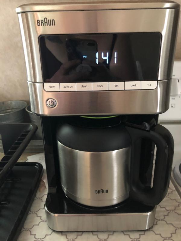 Braun KF7155BK BrewSense Thermal Drip Coffee Maker – Sage Camera