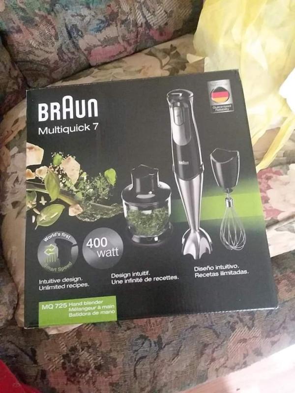 Batidora Braun minipimer Multi Quick 3 750W