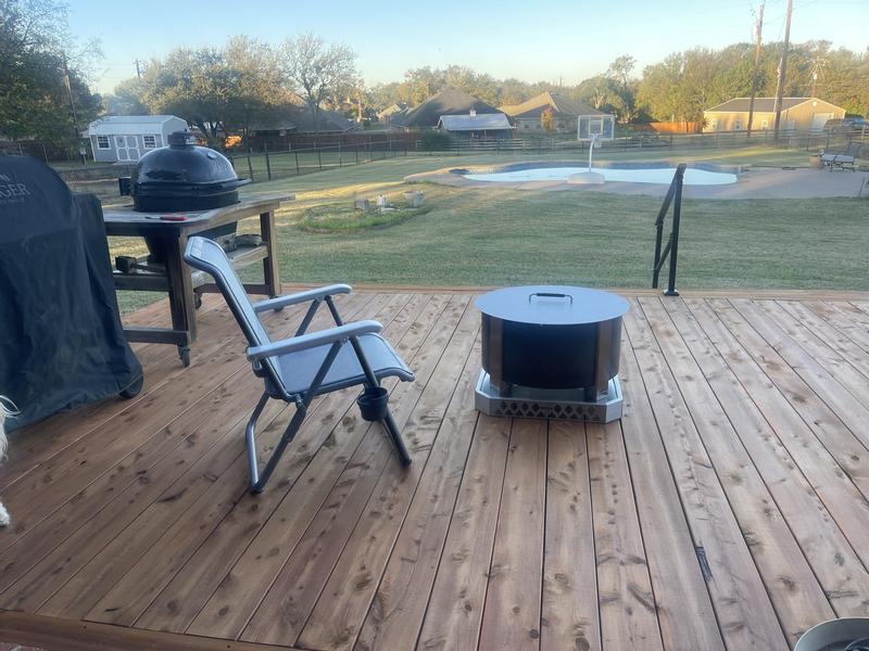 Photo submitted with review of product