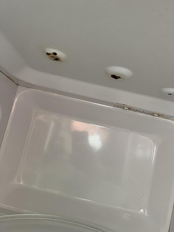 Paint flakes off and falls into food