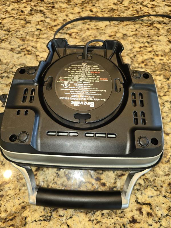 Breville The Perfect Press Stainless Steel Sandwich Maker BSG600BSS MYER